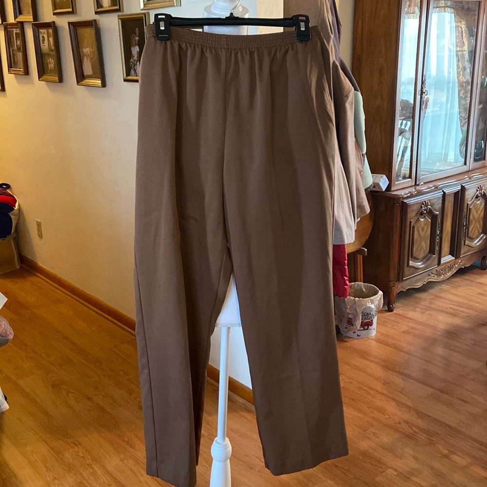 Women’s brown pants. Size 14